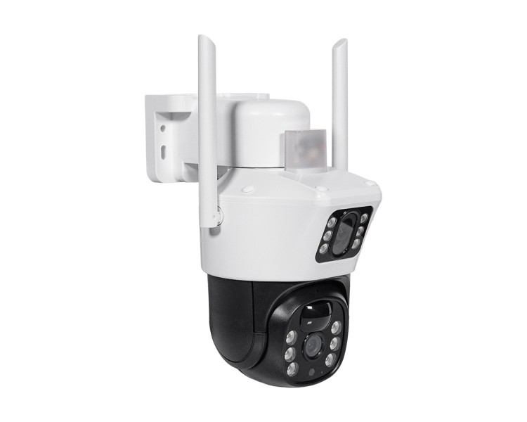 IP PTZ-відеокамера автономна з 4G та сонячною панеллю 2Mp+2Mp Light Vision VLC-9192IG/2C (Solar) White f=4mm, на акумуляторних батареях