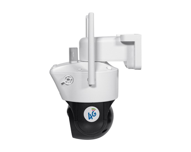 IP PTZ-відеокамера автономна з 4G та сонячною панеллю 2Mp+2Mp Light Vision VLC-9192IG/2C (Solar) White f=4mm, на акумуляторних батареях