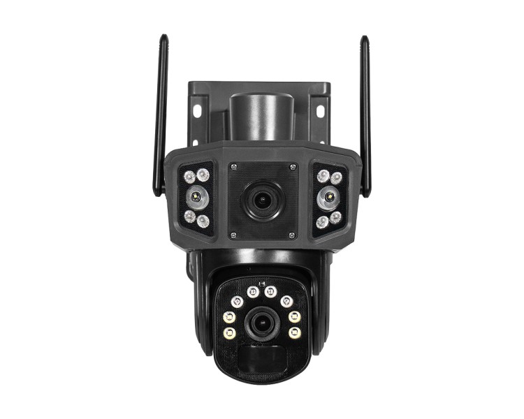 IP PTZ-відеокамера автономна з 4G та сонячною панеллю 3Mp+3Mp Light Vision VLC-9230IG/2C3S (Solar) f=4mm, на акумуляторних батареях