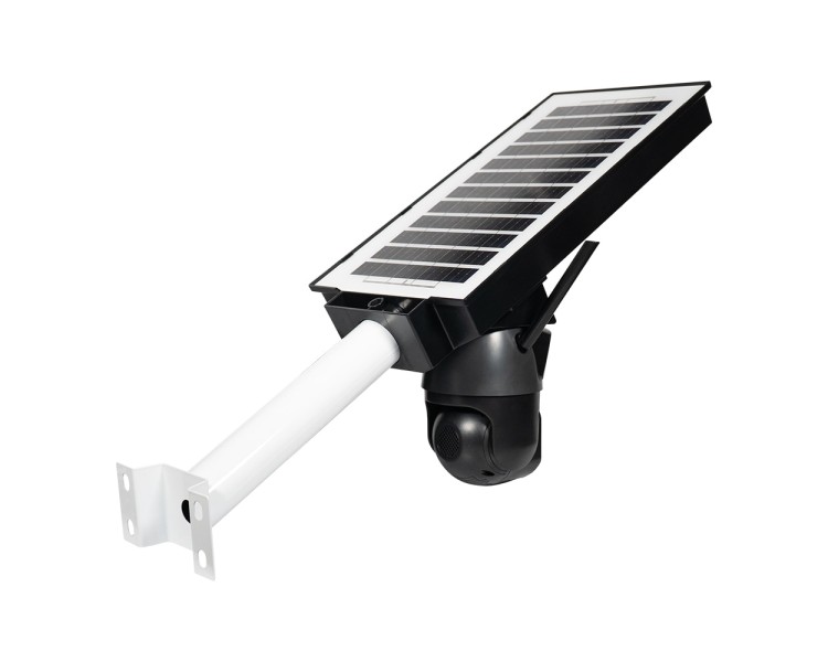 IP PTZ-відеокамера автономна з 4G, прожектором та сонячною панеллю 3Mp+3Mp+3Mp Light Vision VLC-1030IG10ZL/2C (Lamp+Solar) f=4mm, на акумуляторних батареях