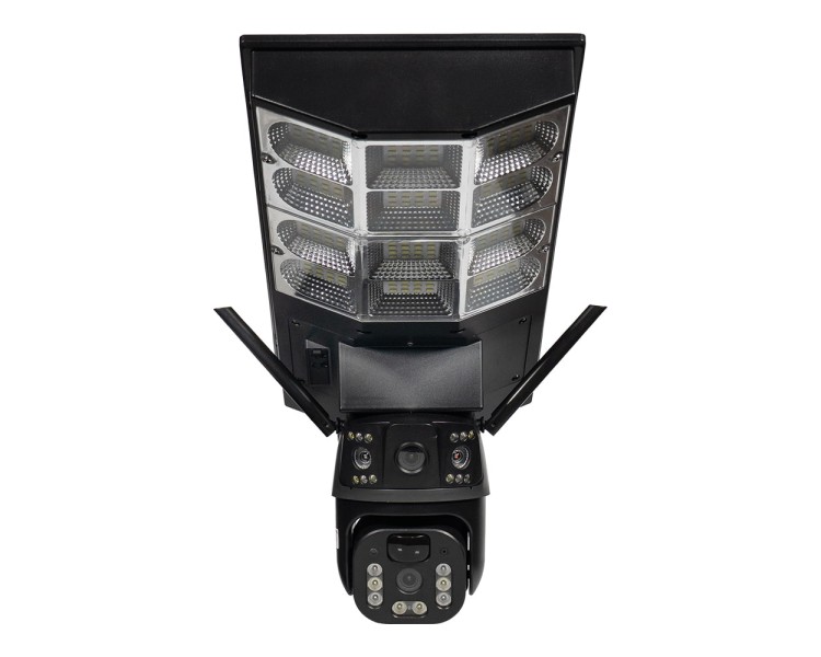 IP PTZ-відеокамера автономна з WiFi, прожектором та сонячною панеллю 3Mp+3Mp Light Vision VLC-1030WIA/2C (Lamp+Solar) f=4mm, на акумуляторних батареях