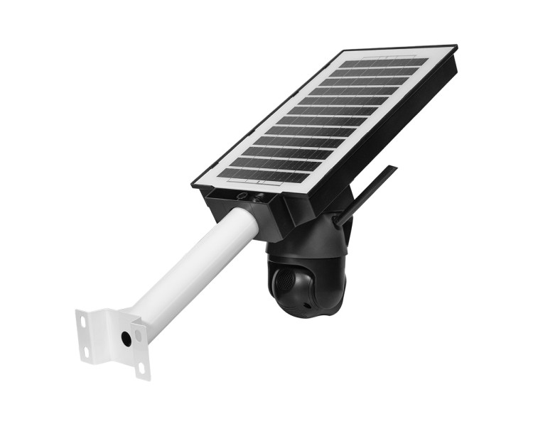 IP PTZ-відеокамера автономна з WiFi, прожектором та сонячною панеллю 3Mp+3Mp Light Vision VLC-1030WIA/2C (Lamp+Solar) f=4mm, на акумуляторних батареях