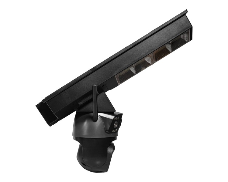 IP PTZ-відеокамера автономна з WiFi, прожектором та сонячною панеллю 3Mp+3Mp Light Vision VLC-1030WIA/2C (Lamp+Solar) f=4mm, на акумуляторних батареях