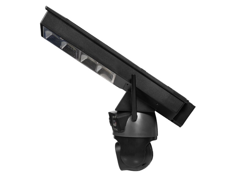 IP PTZ-відеокамера автономна з WiFi, прожектором та сонячною панеллю 3Mp+3Mp Light Vision VLC-1030WIA/2C (Lamp+Solar) f=4mm, на акумуляторних батареях
