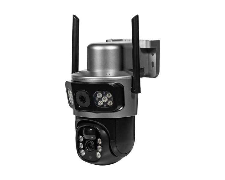 IP PTZ-відеокамера автономна з 4G та сонячною панеллю 3Mp+3Mp Light Vision VLC-9430IG/2C3S (Solar) f=4mm, на акумуляторних батареях