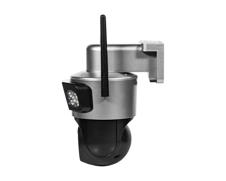 IP PTZ-відеокамера автономна з 4G та сонячною панеллю 3Mp+3Mp Light Vision VLC-9430IG/2C3S (Solar) f=4mm, на акумуляторних батареях
