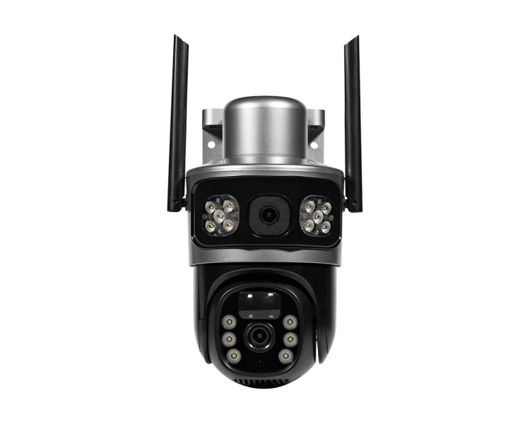 IP PTZ-відеокамера автономна з 4G та сонячною панеллю 3Mp+3Mp Light Vision VLC-9430IG/2C3S (Solar) f=4mm, на акумуляторних батареях