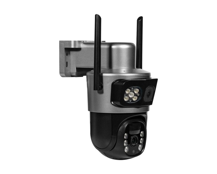 IP PTZ-відеокамера автономна з 4G та сонячною панеллю 3Mp+3Mp Light Vision VLC-9430IG/2C3S (Solar) f=4mm, на акумуляторних батареях