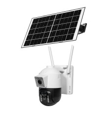 IP PTZ-відеокамера автономна з 4G та сонячною панеллю 3Mp+3Mp Light Vision VLC-9530IG/2C3S (Solar) f=4mm, на акумуляторних батареях