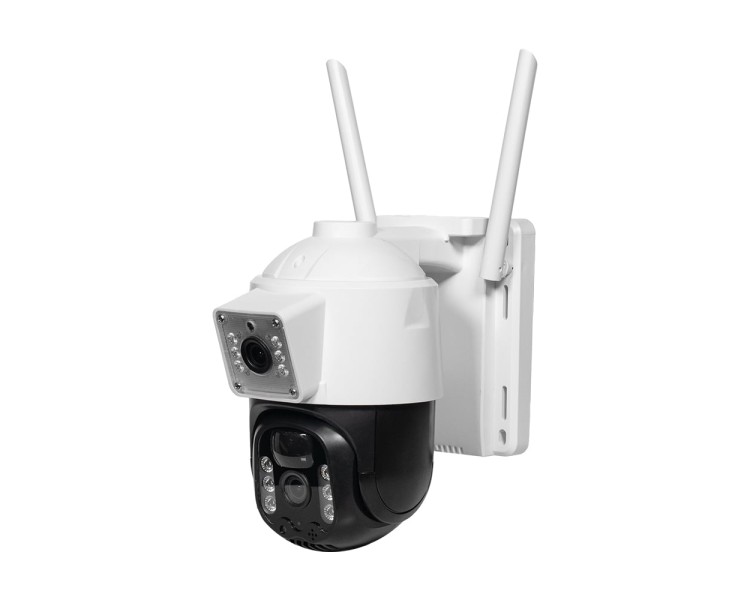 IP PTZ-відеокамера автономна з WiFi та сонячною панеллю 3Mp+3Mp Light Vision VLC-9530WIA/2C (Solar) f=4mm, на акумуляторних батареях