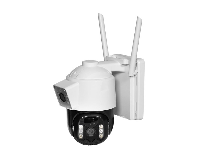 IP PTZ-відеокамера автономна з WiFi та сонячною панеллю 3Mp+3Mp Light Vision VLC-9530WIA/2C (Solar) f=4mm, на акумуляторних батареях