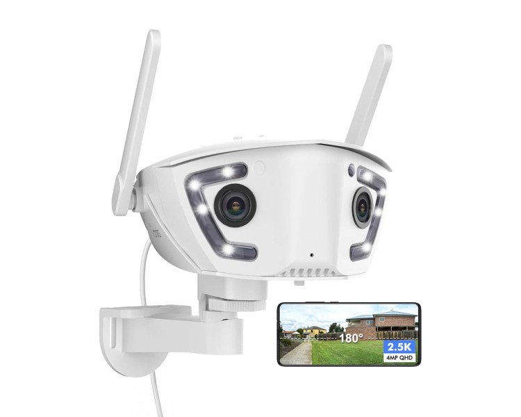 IP-відеокамера з WiFi 2Mp+2Mp Light Vision VLC-4482WI(Camhi Pro) f=3.6mm, ІЧ+LED-підсвічування, з мікрофоном