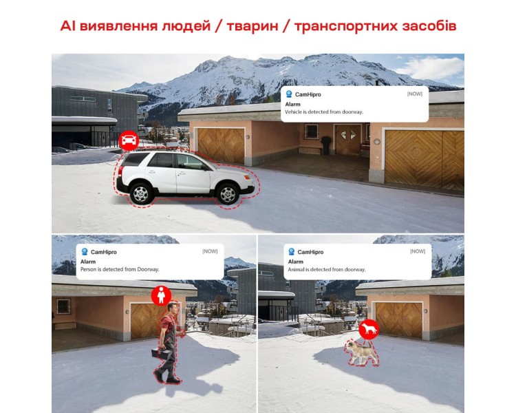 IP-відеокамера з WiFi 2Mp+2Mp Light Vision VLC-4482WI(Camhi Pro) f=3.6mm, ІЧ+LED-підсвічування, з мікрофоном