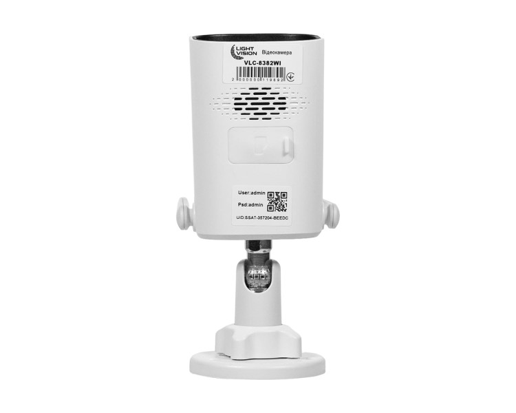 IP-відеокамера з WiFi 8Mp Light Vision VLC-8382WI(Camhi Pro) f=3.6mm, ІЧ+LED-підсвічування, з мікрофоном