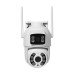 IP PTZ-відеокамера з WiFi 3Mp+3Mp Light Vision VLC-9130WI/2C (Tuya) f=3.6mm+3.6mm, ІЧ+LED-підсвічування, з мікрофоном