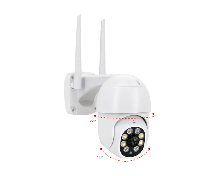 IP PTZ-відеокамера з WiFi 4Mp Light Vision VLC-9248WIA (Tuya) f=3.6mm, ІЧ+LED-підсвічування, з мікрофоном