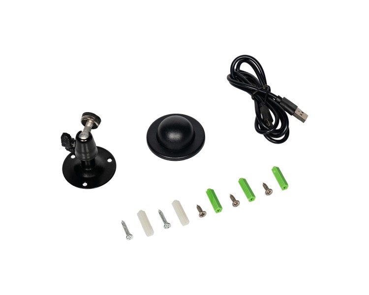 Автономна WiFi IP-відеокамера 2Mp Light Vision VLC-04IB Black з підтримкою Tuya, f=3.6mm, на акумуляторних батареях