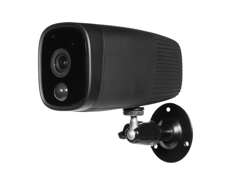 Автономна WiFi IP-відеокамера 2Mp Light Vision VLC-04IB Black з підтримкою Tuya, f=3.6mm, на акумуляторних батареях