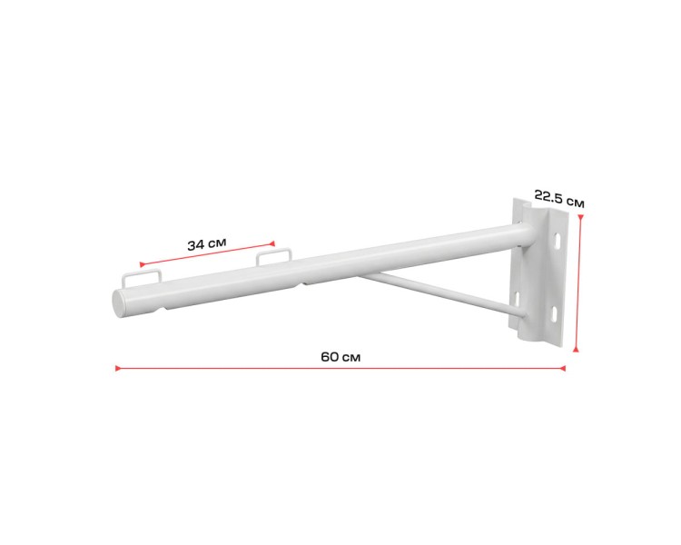 Кронштейн для відеокамери Light Vision VLC-07BR/0.6M CORNER настінний монтаж / на стовп
