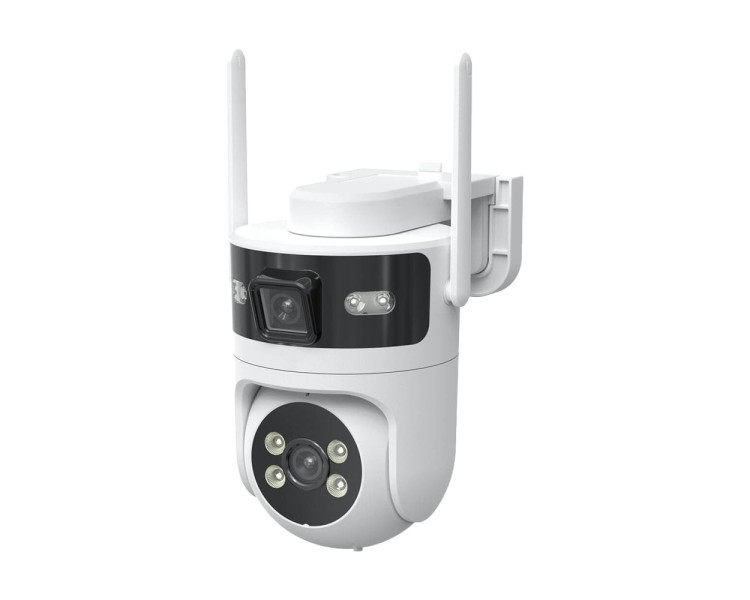 IP PTZ-відеокамера з WiFi 4Mp+4Mp Light Vision VLC-9304WI/2C (Tuya) f=4mm, ІЧ+LED-підсвічування, з мікрофоном
