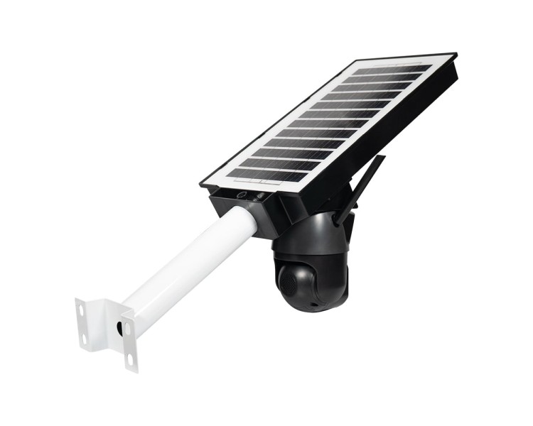 IP PTZ-відеокамера автономна з WiFi, прожектором та сонячною панеллю 3Mp+3Mp+3Mp Light Vision VLC-1030WIA10ZL/2C (Lamp+Solar) f=4mm, на акумуляторних батареях