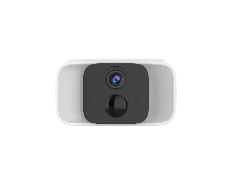 Автономна WiFi 2.4/5GHz IP-відеокамера з сонячною панеллю 5Mp Light Vision VLC-05IB-Solar (Tuya) White, f=2.8mm, на акумуляторних батареях 6000mAh