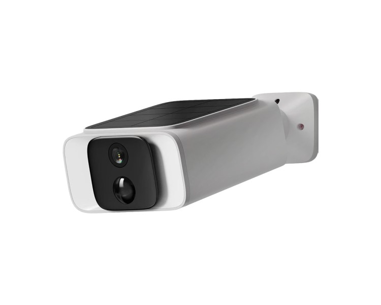 Автономна WiFi 2.4/5GHz IP-відеокамера з сонячною панеллю 5Mp Light Vision VLC-05IB-Solar (Tuya) White, f=2.8mm, на акумуляторних батареях 6000mAh
