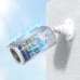 Автономна WiFi 2.4/5GHz IP-відеокамера з сонячною панеллю 5Mp Light Vision VLC-05IB-Solar (Tuya) White, f=2.8mm, на акумуляторних батареях 6000mAh