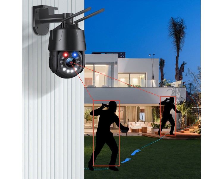 IP PTZ-відеокамера з WiFi 8Mp Light Vision VLC-9808-PTZ20(CamHi) f=4.7-94mm 20x, з мікрофоном