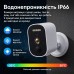 Автономна WiFi 2.4/5GHz IP-відеокамера 3Mp Light Vision VLC-03IB(CamHi) White, f=3.6mm, на акумуляторних батареях 4000mAh