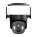 IP PTZ-відеокамера автономна з WiFi, прожектором та сонячною панеллю 3Mp Light Vision VLC-6103WLS Black (Lamp+Solar) (CareCam Pro) f=3.6mm, на акумуляторних батареях