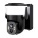 IP PTZ-відеокамера автономна з WiFi, прожектором та сонячною панеллю 3Mp Light Vision VLC-6103WLS Black (Lamp+Solar) (CareCam Pro) f=3.6mm, на акумуляторних батареях