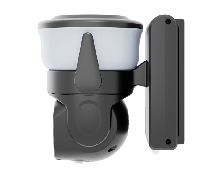 IP PTZ-відеокамера автономна з WiFi, прожектором та сонячною панеллю 3Mp Light Vision VLC-6103WLS Black (Lamp+Solar) (CareCam Pro) f=3.6mm, на акумуляторних батареях