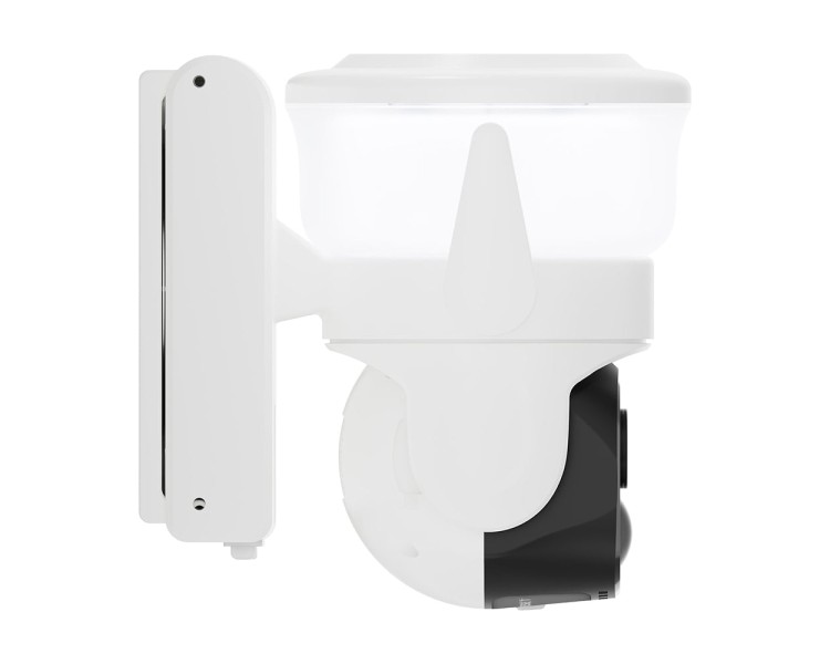 IP PTZ-відеокамера автономна з WiFi, прожектором та сонячною панеллю 3Mp Light Vision VLC-6103WLS White (Lamp+Solar) (CareCam Pro) f=3.6mm, на акумуляторних батареях