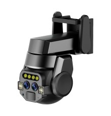 IP PTZ-відеокамера з WiFi 6Mp (2*3Mp) Light Vision VLC-9606WI10ZL (CareCam Pro) f=4+8mm, ІЧ+LED-підсвічування, з мікрофоном