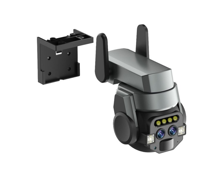 IP PTZ-відеокамера з WiFi 6Mp (2*3Mp) Light Vision VLC-9606WI10ZL (CareCam Pro) f=4+8mm, ІЧ+LED-підсвічування, з мікрофоном