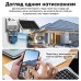 IP PTZ-відеокамера автономна з 4G та сонячною панеллю 3Mp+3Mp Light Vision VLC-9530IG10Z/2C3S (Solar) f=4+8mm, на акумуляторних батареях
