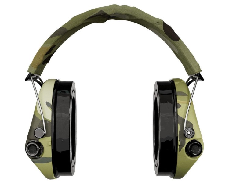 Активні навушники для стрільби Sordin Supreme Pro-X LED Multicam з LED-ліхтариком