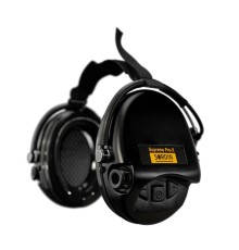 Активні навушники для стрільби Sordin Supreme Pro Neckband Black із заднім тримачем під шолом