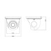 AHD-відеокамера 4Mp TVT TD-7544AE (D/IR1) f=3.6mm
