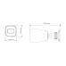 IP-відеокамера 2Mp TVT TD-9421S3B (D/PE/AR2) Black f=2.8mm