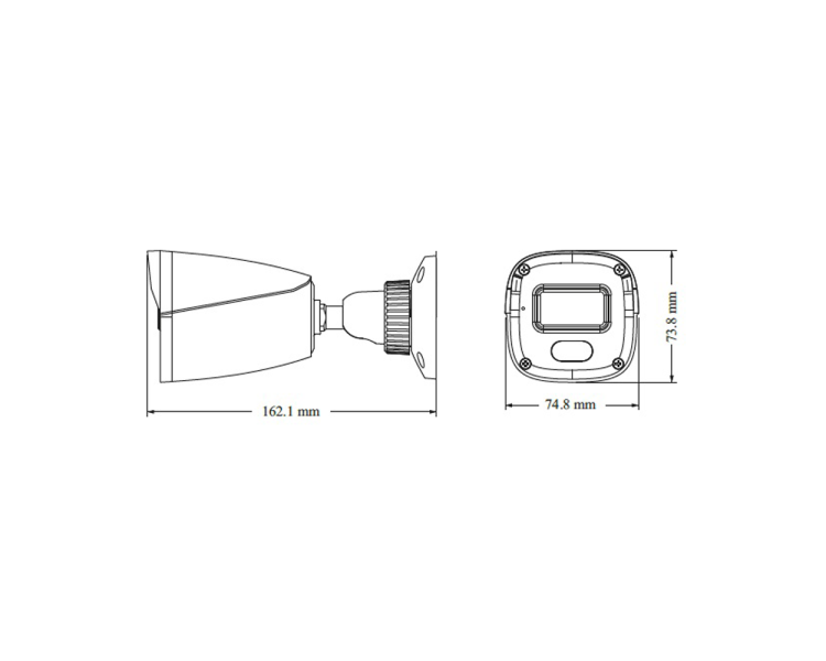 IP-відеокамера 4Mp TVT TD-9441S3L (D/PE/AR1) f=2.8mm