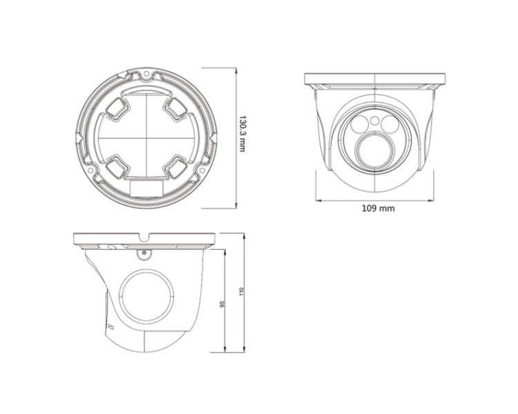 IP-відеокамера 2Mp TVT TD-9525S1H (D/PE/FZ/AR2) f=2.8-12mm