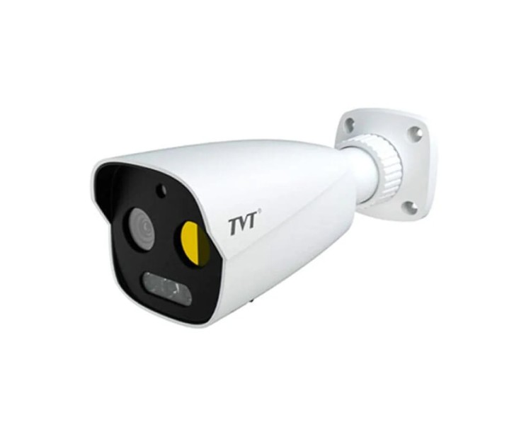 Тепловізійна IP-відеокамера TVT TD-5422E1-VT(3/PE) Thermal 256x192 f=3.2mm Optical 5Mp f=4mm
