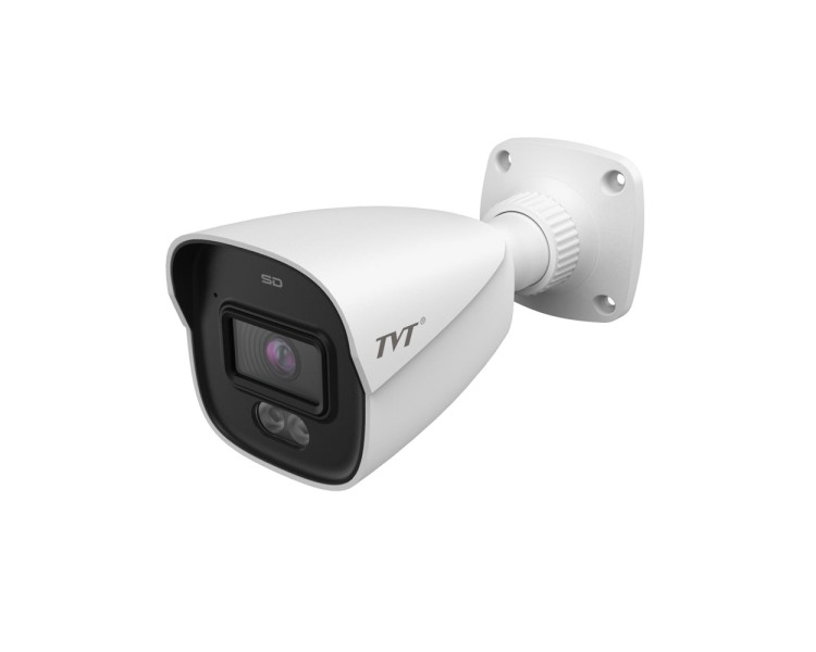 IP-відеокамера 4Mp TVT TD-9441S4-C(D/PE/AW2) White f=2.8mm, ІЧ+LED-підсвічування, з мікрофоном