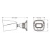IP-відеокамера 4Mp TVT TD-9441S4-C(D/PE/AW2) White f=2.8mm, ІЧ+LED-підсвічування, з мікрофоном