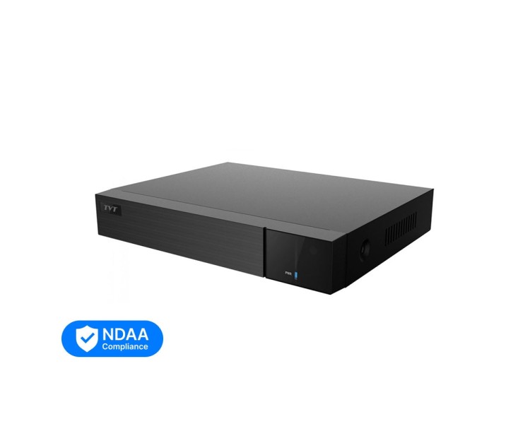 MHD-відеореєстратор 4-канальний 8Mp TVT TD-2104NS-HC-H
