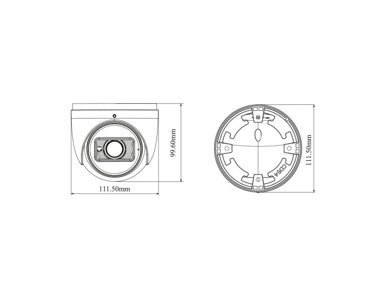 IP-відеокамера 5Mp TVT TD-9555E3B-A (D/AZ/PE/AR3) f=2.8-12mm з мікрофоном