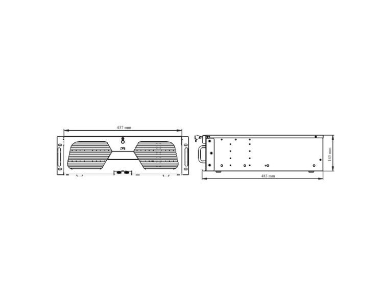 IP-відеореєстратор 64-канальний 16Mp TVT TD-3364H16-A3H-B