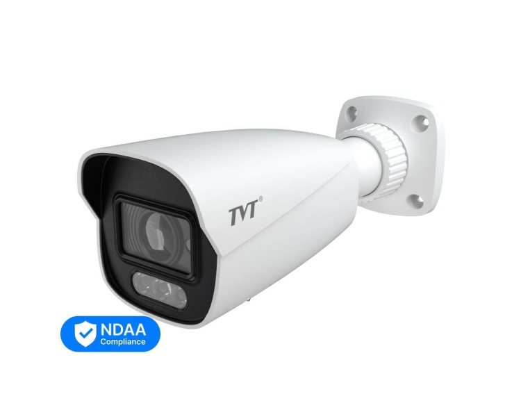 IP-відеокамера 4Mp TVT TD-9442S4-C(D/AZ/PE/AW3) White f=2.8-12mm, ІЧ+LED-підсвічування, з мікрофоном